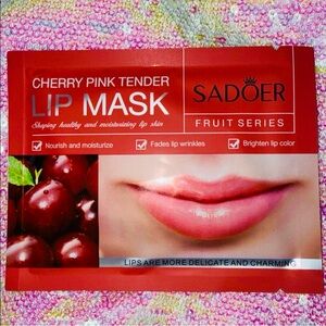 ❤️ Sadoer 🍒 Cherry Pink Tender Lip Mask! Deeply Nourish & Moisturize!